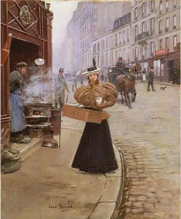 Der Maronenhändler - Jean Béraud