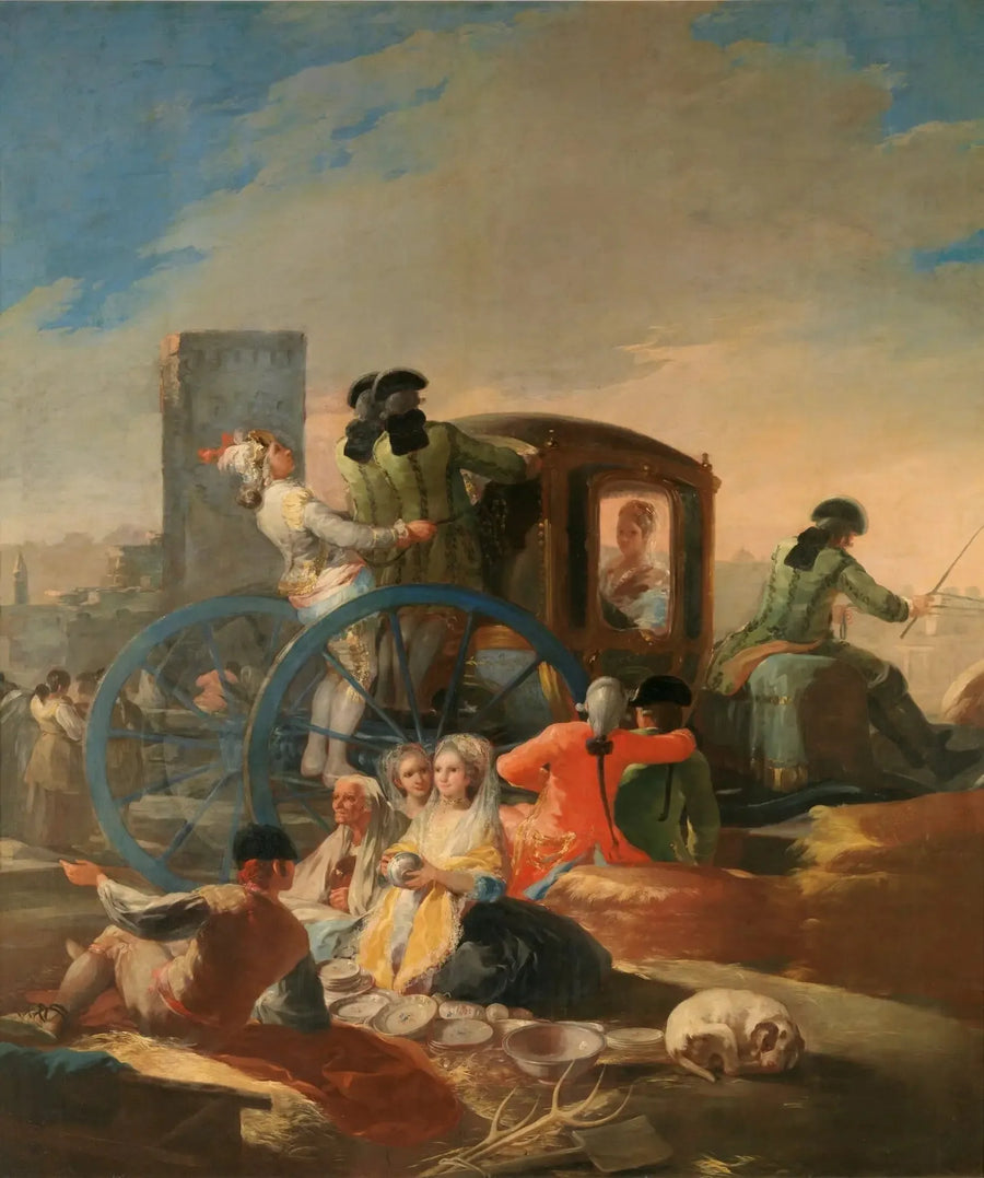 Der Geschirrhändler - Francisco de Goya
