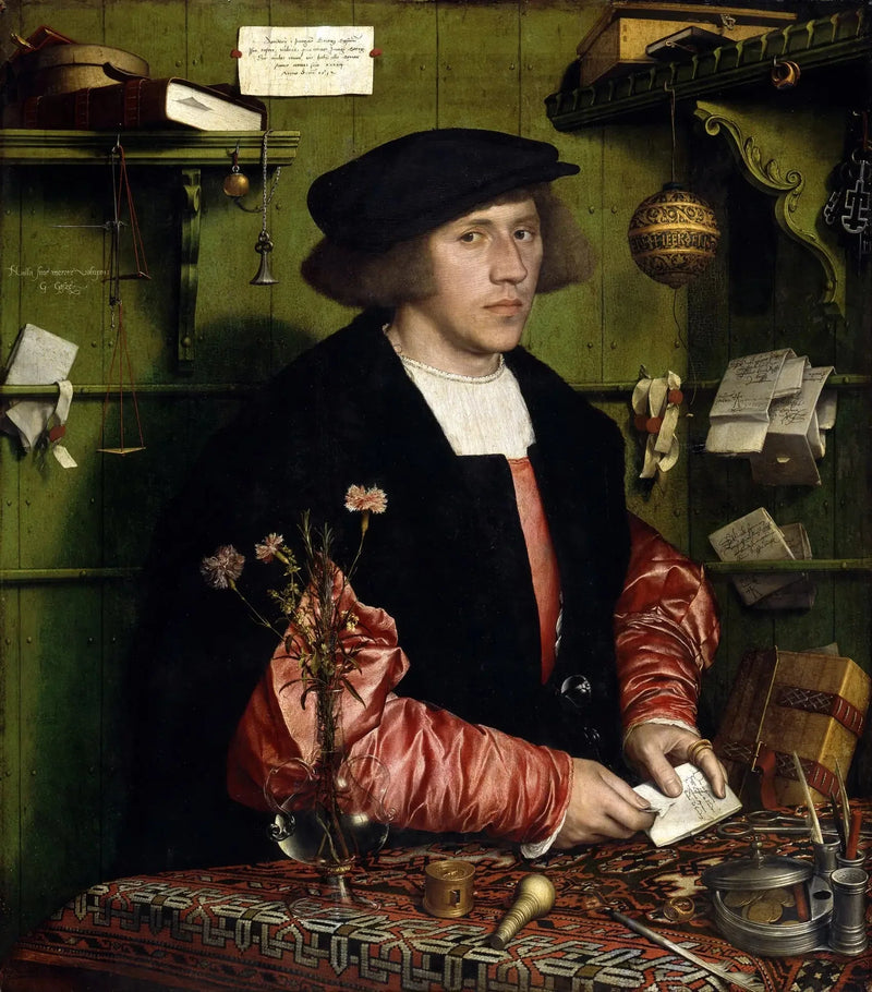 Der Händler Georg Gisze - Hans Holbein der Jüngere