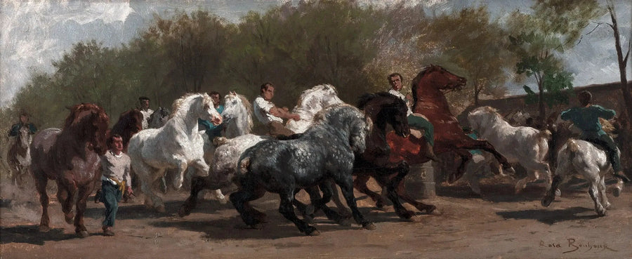 Der Pferdemarkt - Rosa Bonheur