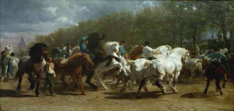 Der Pferdemarkt - Rosa Bonheur