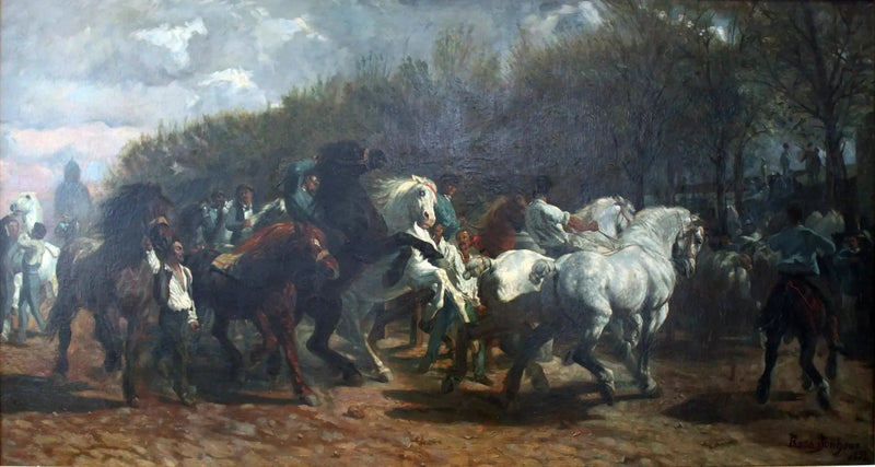 Der Pferdemarkt - Rosa Bonheur