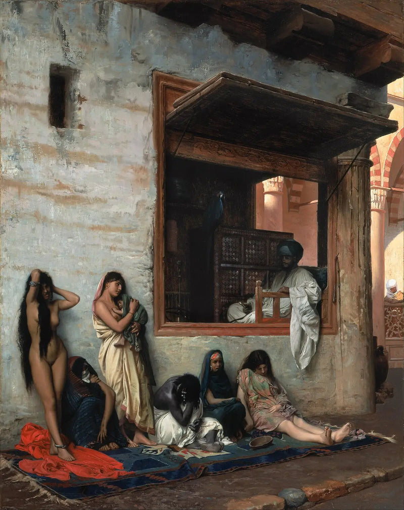Der Sklavenmarkt - Jean-Léon Gérôme