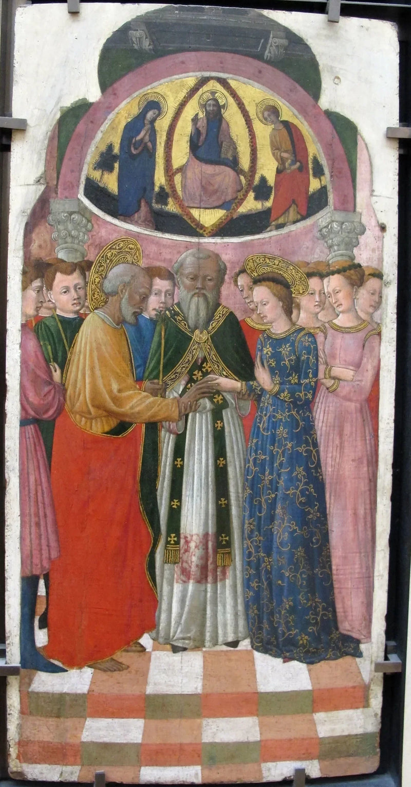Die Hochzeit der Jungfrau - Giovanni Francesco da Rimini