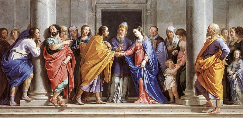Die Hochzeit der Jungfrau - Philippe de Champaigne