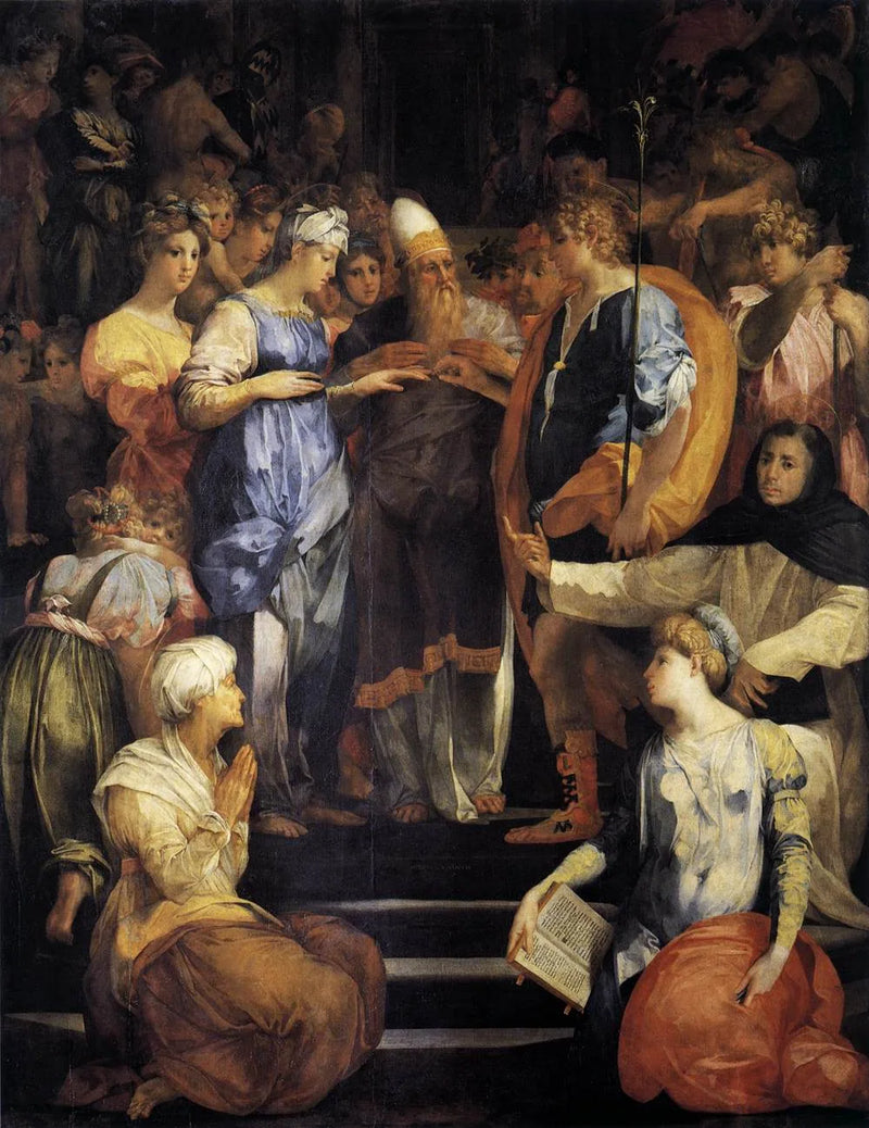 Die Hochzeit der Jungfrau - Rosso Fiorentino