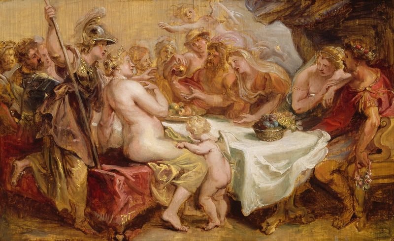 Die Hochzeit von Peleus und Thetis - Peter Paul Rubens