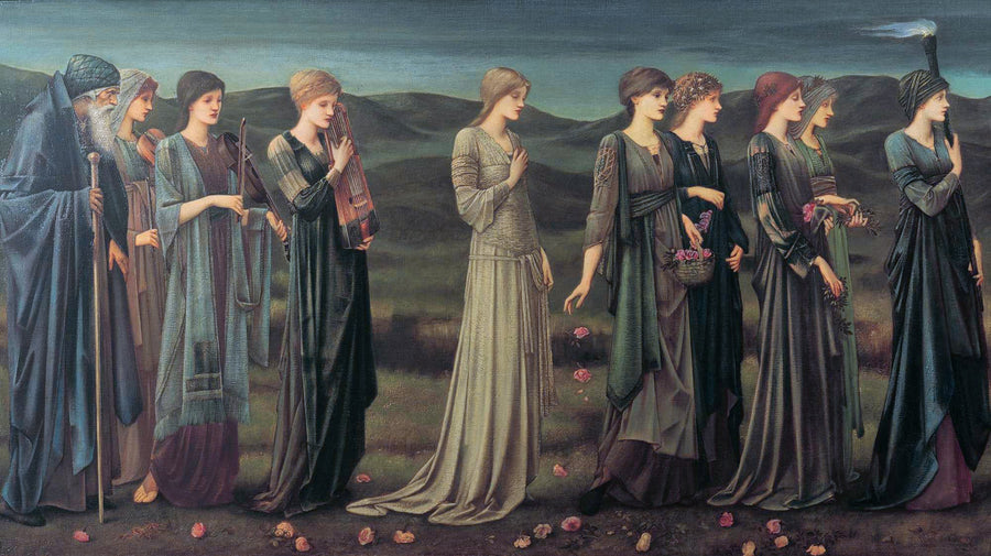 Die Hochzeit der Psyche - Edward Burne-Jones