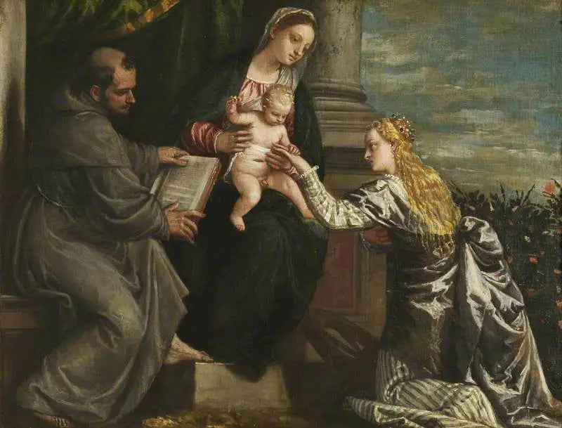 Die Hochzeit der heiligen Katharina - Paul Véronèse