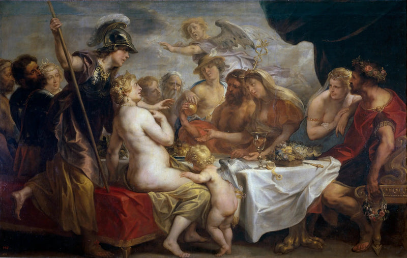 Die Hochzeit von Thetis und Peleus - Peter Paul Rubens
