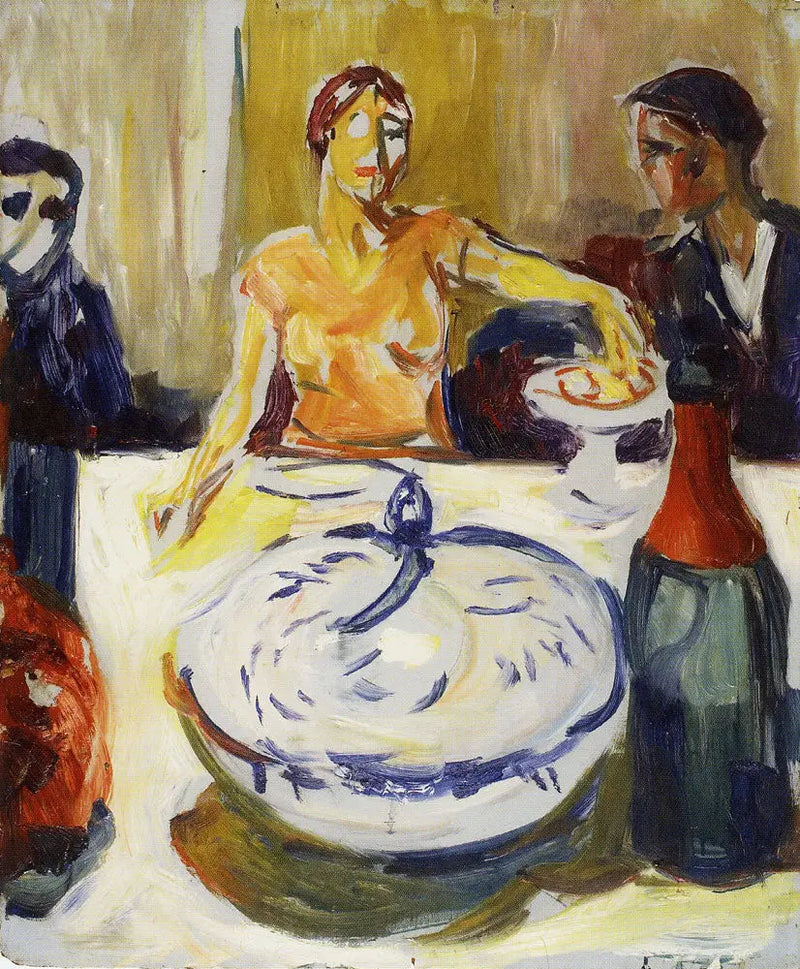 Die Hochzeit des Bohemiens - Edvard Munch