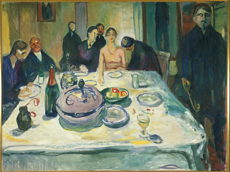Die Hochzeit des Bohemiens - Edvard Munch
