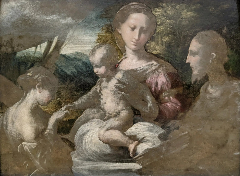 Die mystische Hochzeit der Heiligen Katharina - Parmigianino