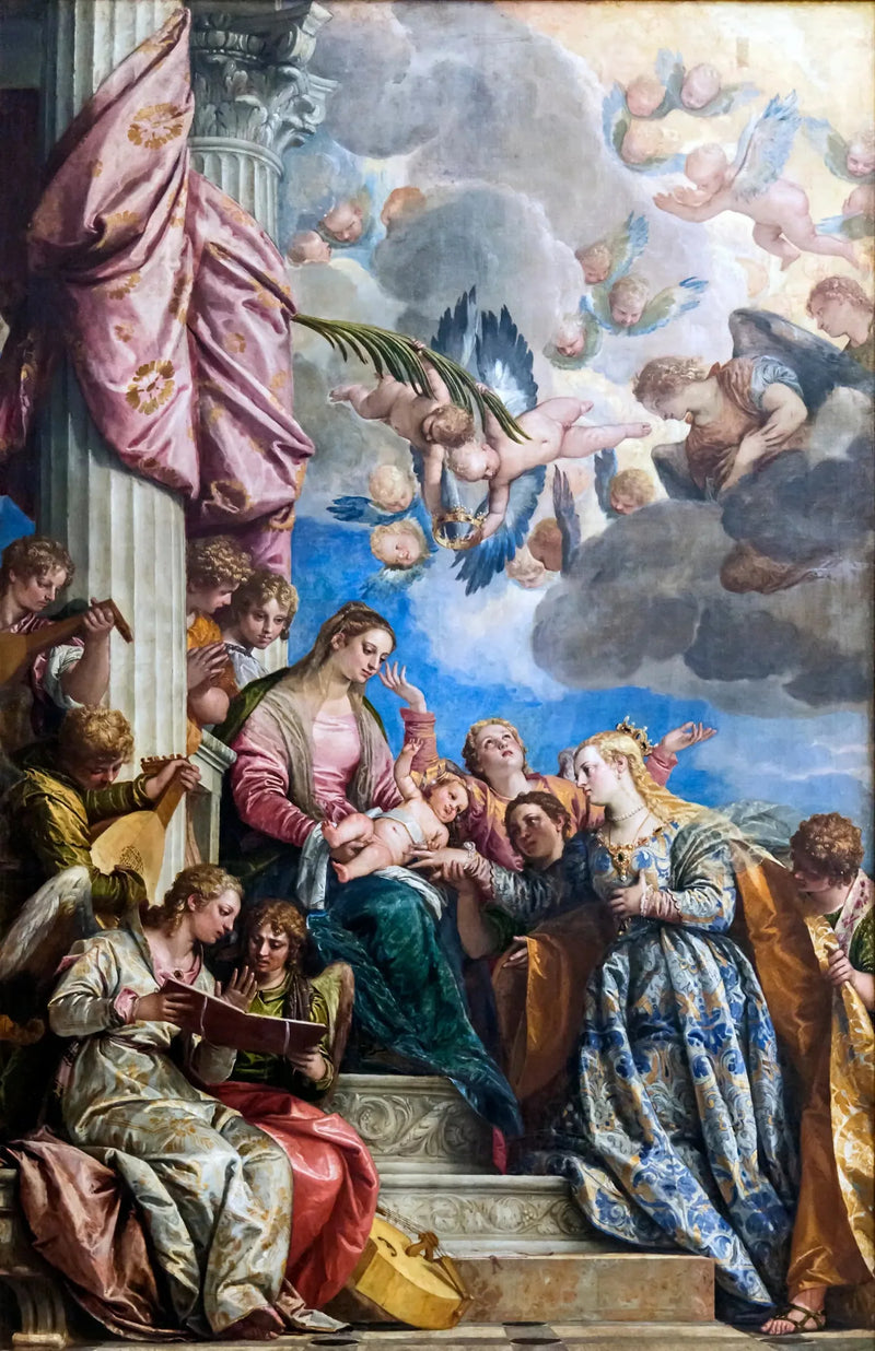 Das mystische Ehepaar von Sainte Catherine - Paul Véronèse