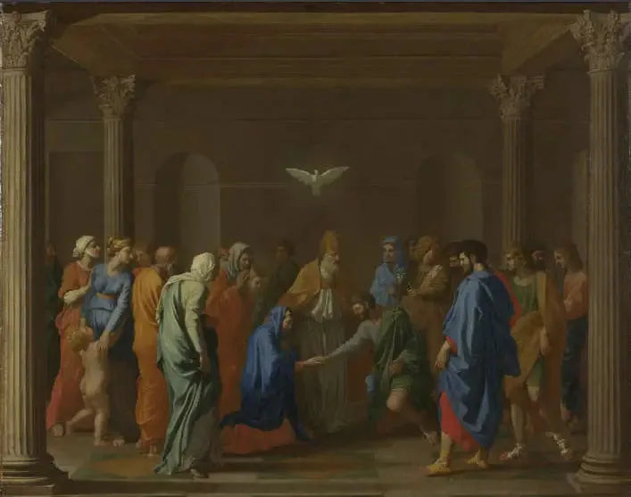 Die Hochzeit - Nicolas Poussin