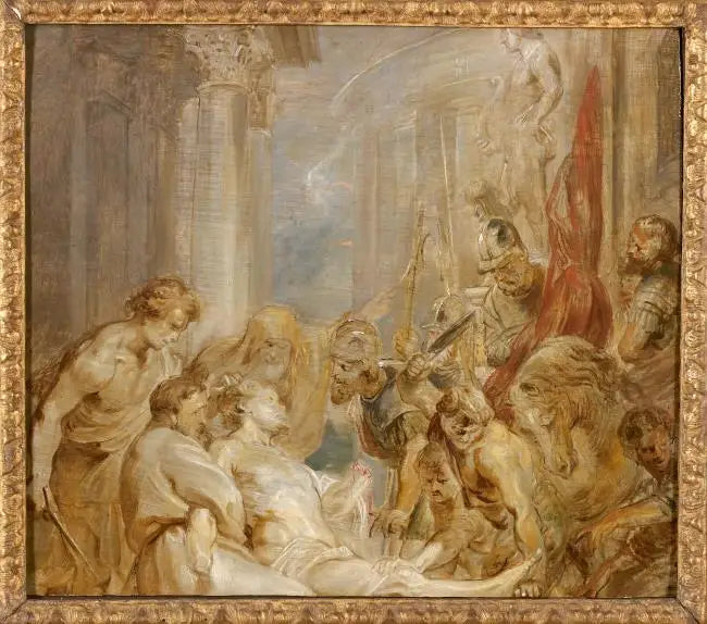 Das Martyrium des heiligen Adrian, um 1615-1621 - Peter Paul Rubens