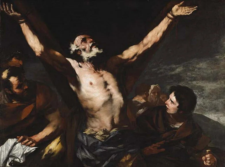 Das Martyrium des heiligen Andreas - Luca Giordano