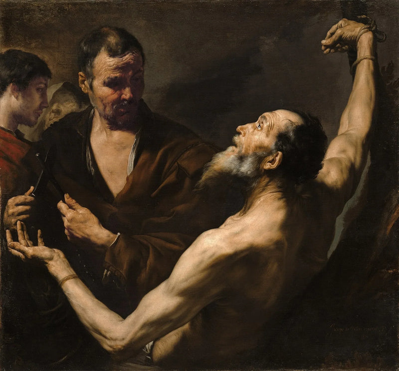 Der Martyrdom des heiligen Barthélemy - Jusepe de Ribera