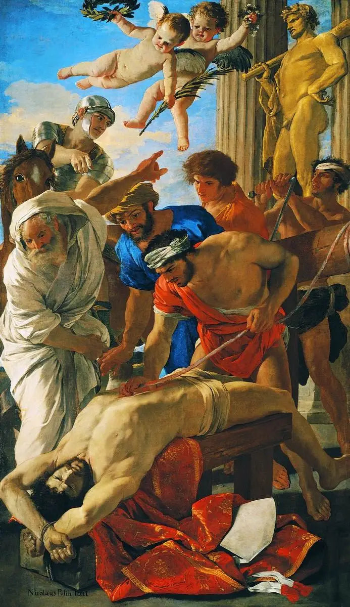 Der Märtyrertod des heiligen Erasmus - Nicolas Poussin