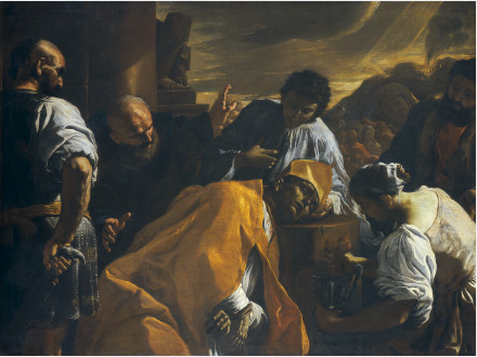 Das Martyrium des heiligen Gennaro - Mattia Preti