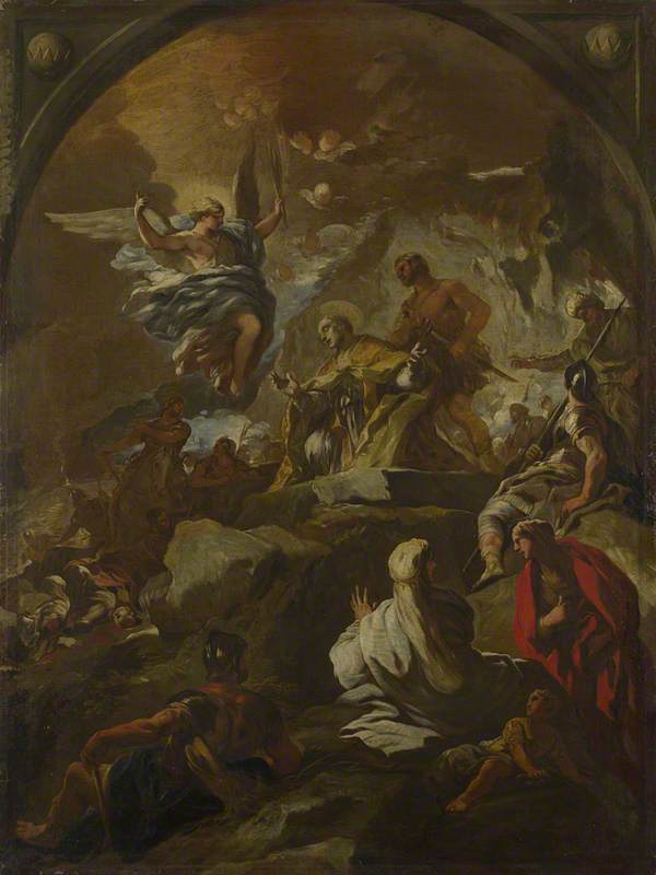 Das Martyrium des heiligen Januarius - Luca Giordano