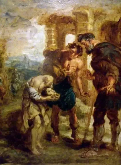 Das Martyrium des Heiligen Justus - Eugène Delacroix