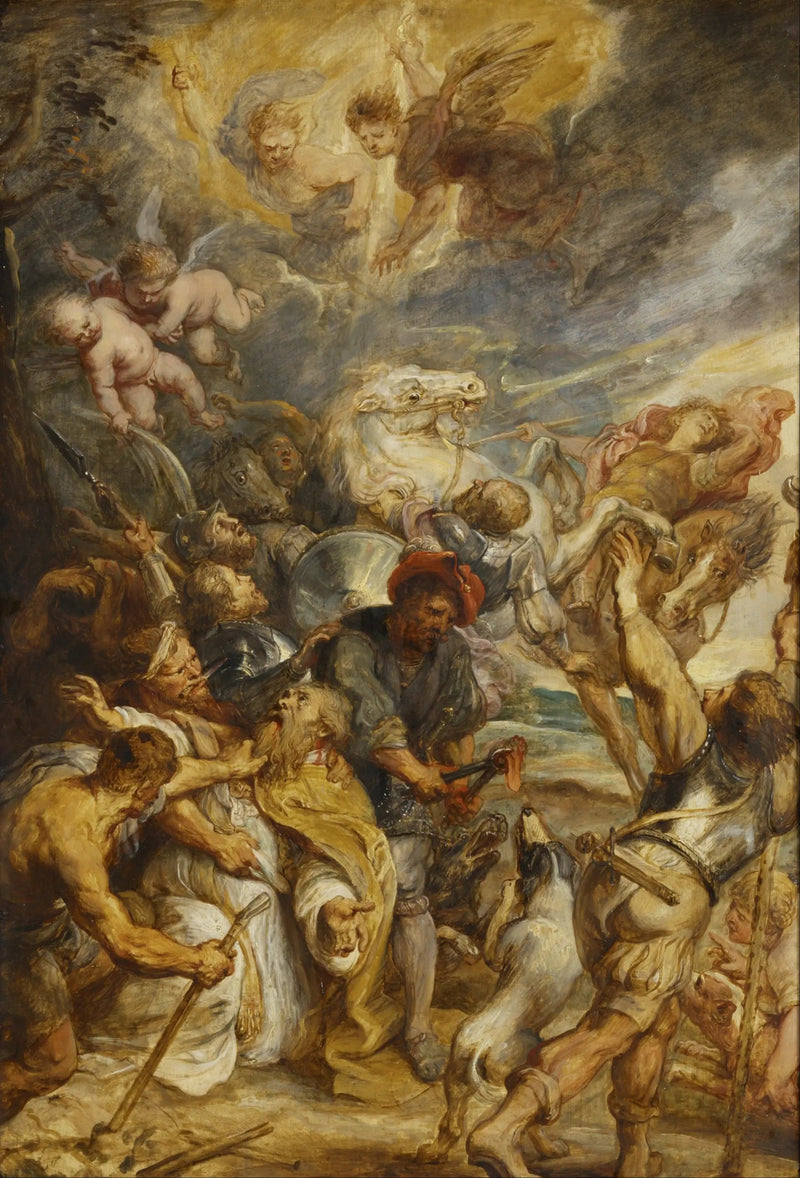 Das Martyrium des heiligen Livin - Peter Paul Rubens