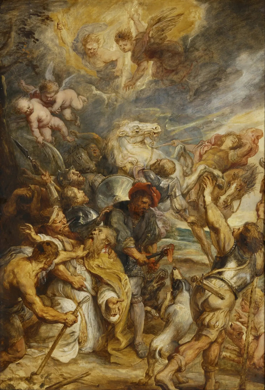 Das Martyrium des heiligen Livin - Peter Paul Rubens