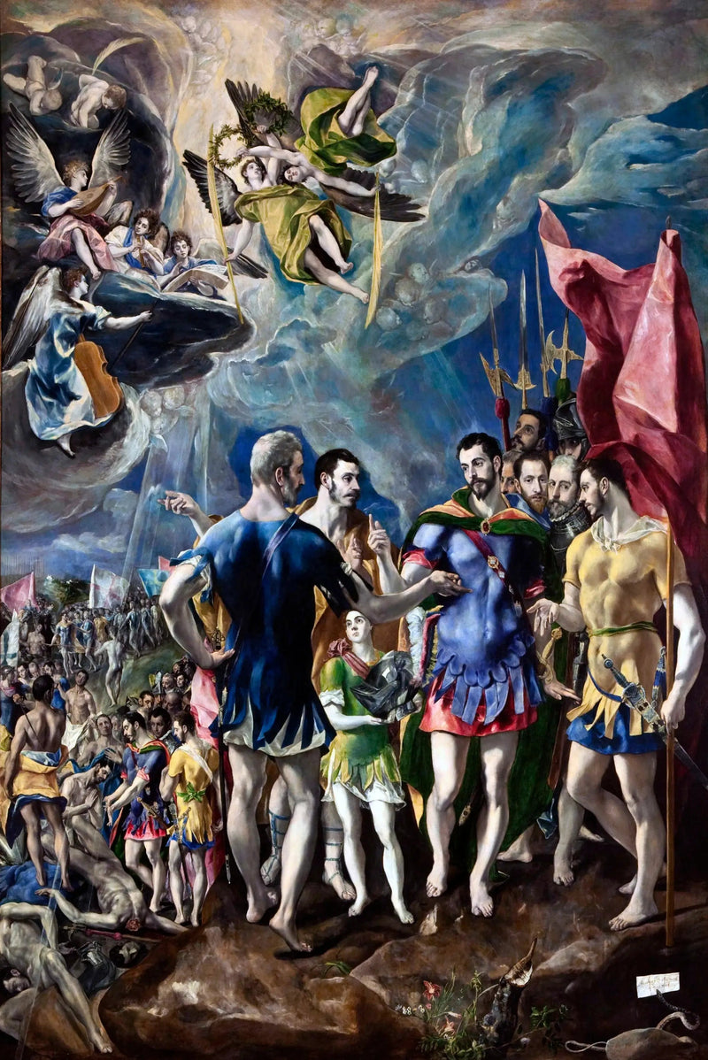 Der Martyrdom des heiligen Mauritius - El Greco