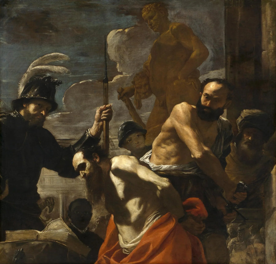 Das Martyrium des heiligen Paulus - Mattia Preti