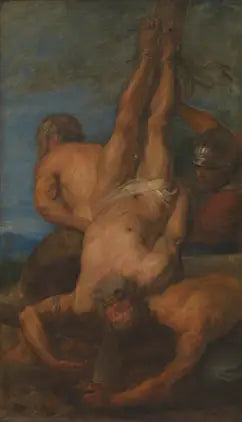 Das Martyrium des heiligen Petrus