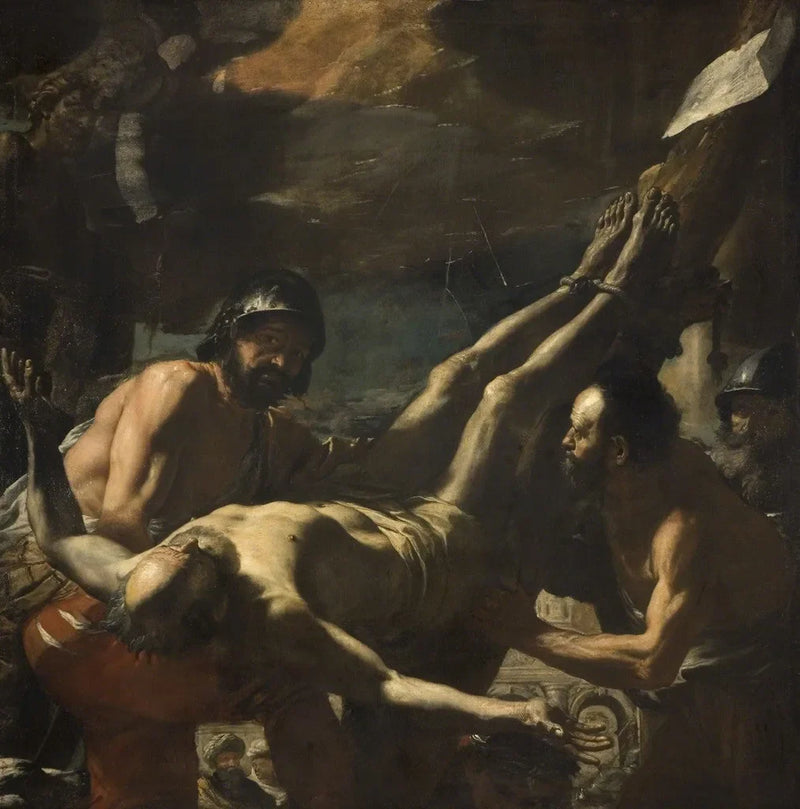 Das Martyrium des heiligen Petrus - Mattia Preti