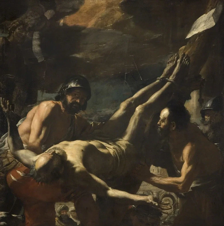 Das Martyrium des heiligen Petrus - Mattia Preti