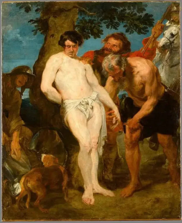 Der Martyrdom des heiligen Sebastian - Antoine van Dyck