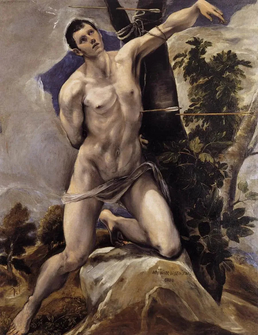 Der Martyrdom des heiligen Sebastian - El Greco