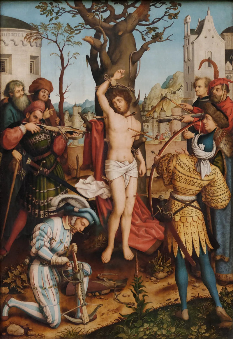 Das Martyrium des heiligen Sebastian - Hans Holbein der Ältere
