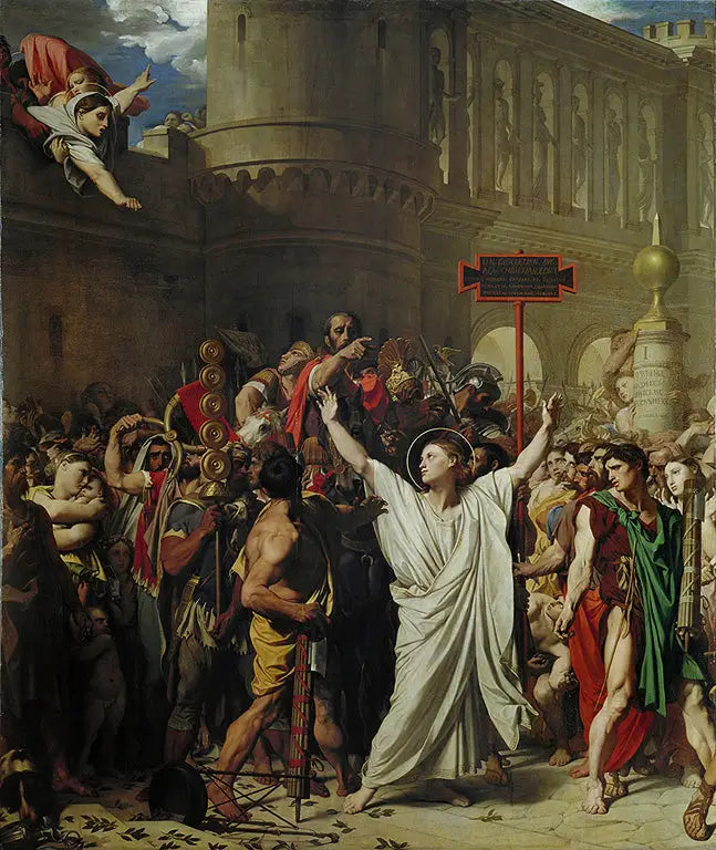 Das Martyrium des Heiligen Symphorian - Jean-Auguste-Dominique Ingres