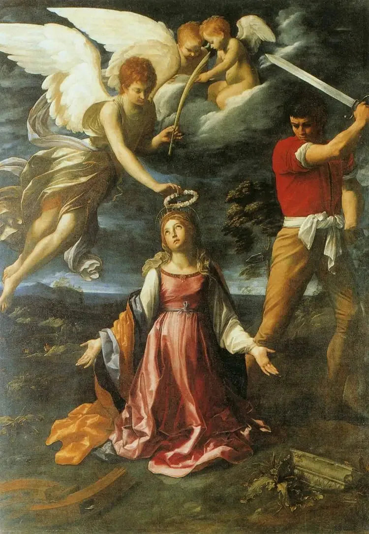 Das Martyrium der heiligen Katharina von Alexandria - Guido Reni