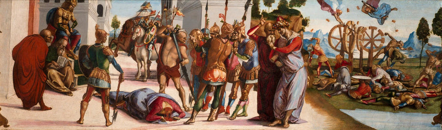 Das Martyrium der heiligen Katharina von Alexandria - Luca Signorelli