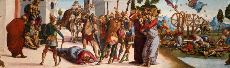 Das Martyrium der heiligen Katharina von Alexandria - Luca Signorelli