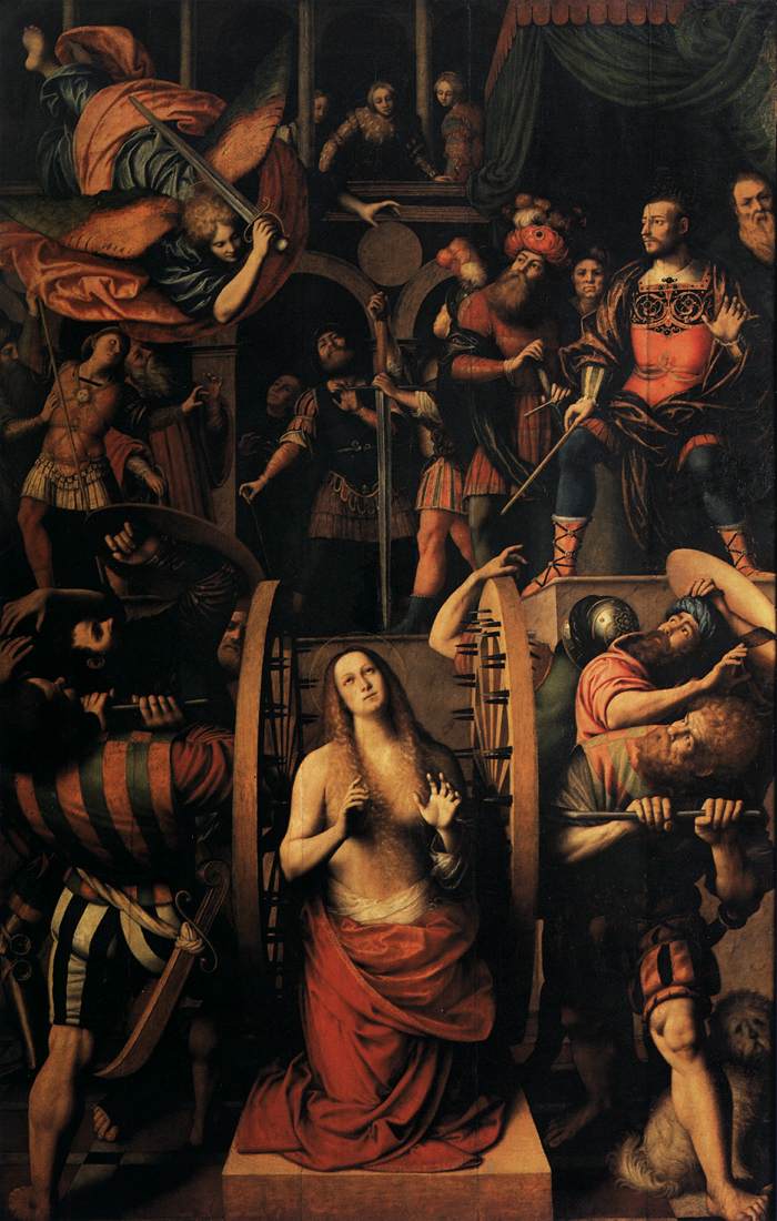 Das Martyrium der heiligen Katharina - Gaudenzio Ferrari