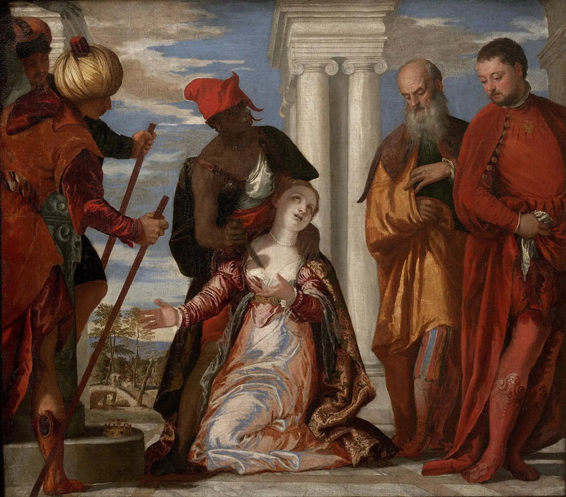 Der Martyrdom der heiligen Justine - Paul Véronèse