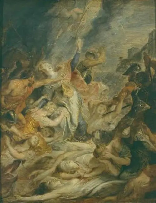 Das Martyrium der heiligen Ursula - Peter Paul Rubens