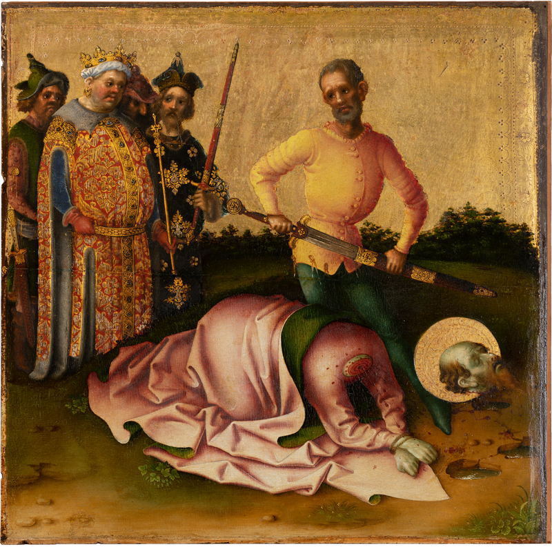Das Martyrium der Apostel: Das Martyrium des heiligen Paulus - Stefan Lochner