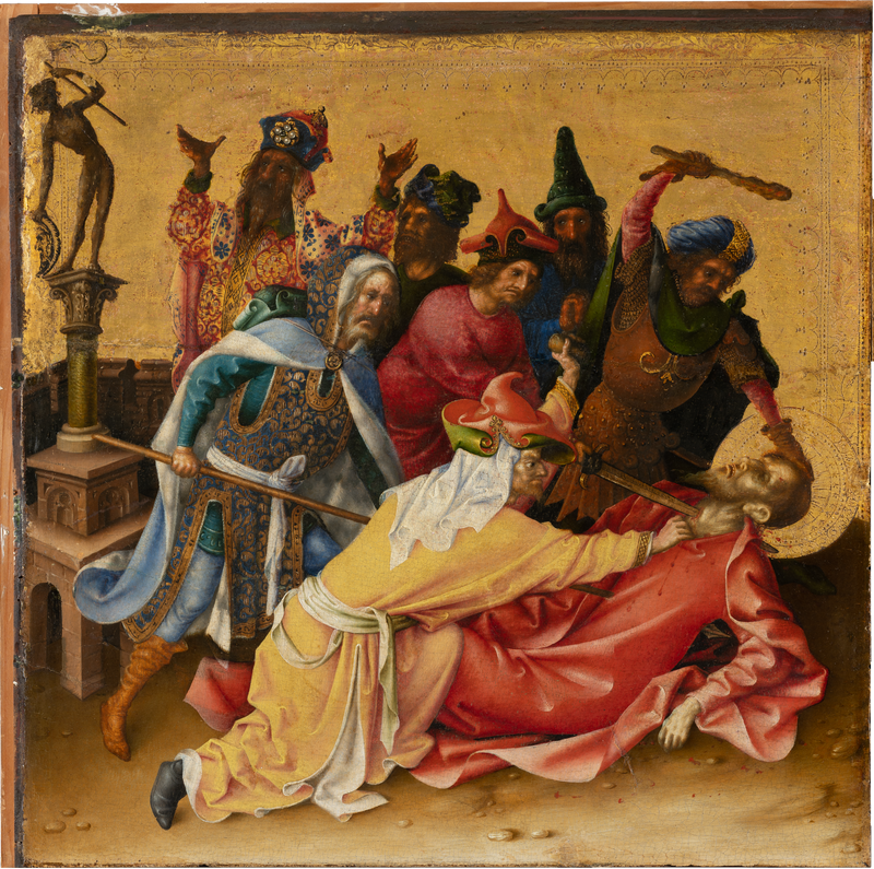 Das Martyrium der Apostel: Das Martyrium des heiligen Thomas - Stefan Lochner