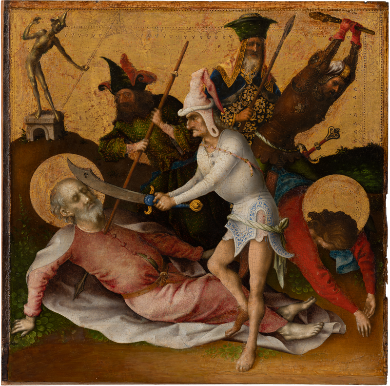 Das Martyrium der Apostel: Das Martyrium der Heiligen Simon und Judas - Stefan Lochner