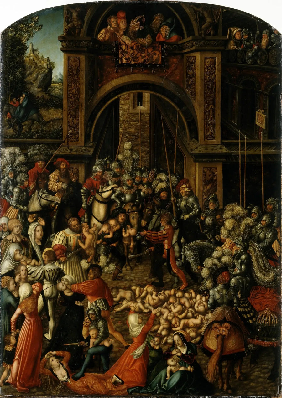 Das Massaker der Unschuldigen - Lucas Cranach der Ältere
