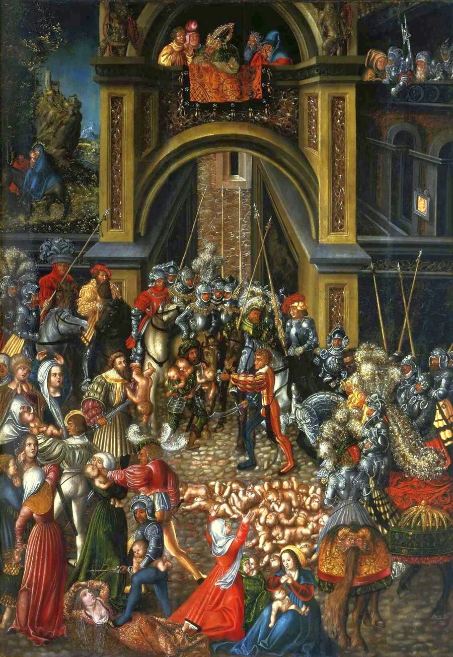 Das Massaker der Unschuldigen - Lucas Cranach der Ältere