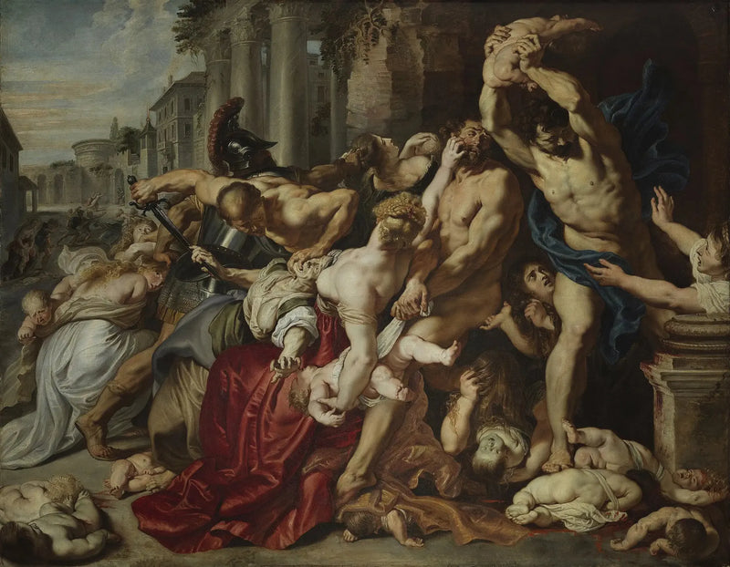 Das Massaker der Unschuldigen - Peter Paul Rubens