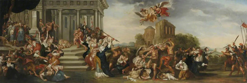 Das Massaker der Unschuldigen - Peter Paul Rubens